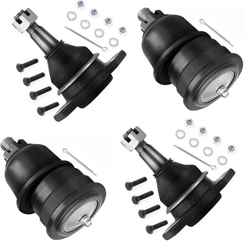 SCITOO Kit de suspensión delantera de 4 piezas para Chevy Blazer RWD 1982-2003 para Chevy S10 RWD 1995-2005 para Chevy Blazer RWD 1991-2003 GMC