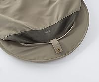Vista 40 de Home Prefer Sombrero para sol para el aire libre con protección UV, secado rápido, unisex con solapa para proteger el cuello Gris cenizo