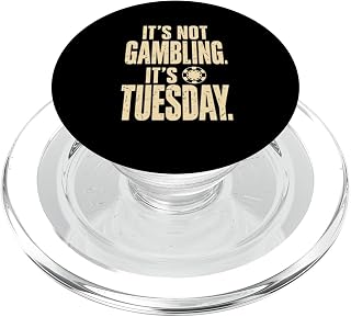 Funny Poker Player Card Game Night Weekly Texas Holdem PopSockets PopGrip for MagSafe