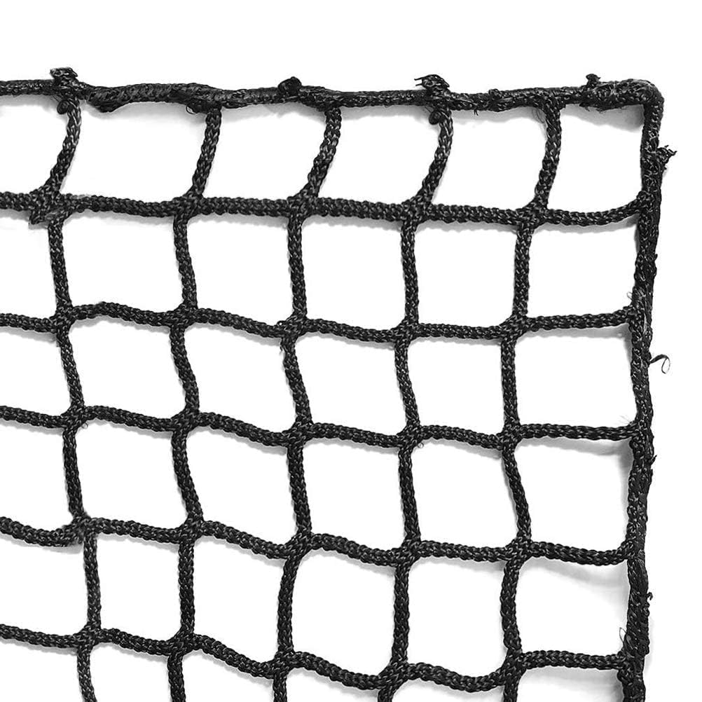 Aoneky 10x10ft/ 10x20ft /10x30ft Football Soccer Backstop Net, 2.5mm Polyester Cord, 4''x4'' Square Mesh - Heavey Duty Sports Barrier Net, Football Containment Net for Soccer Rebounder Training