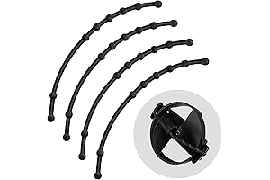 Ice Fishing Auger 4pcs Rubber Guard Strap for Power & Hand Winter Fishing
