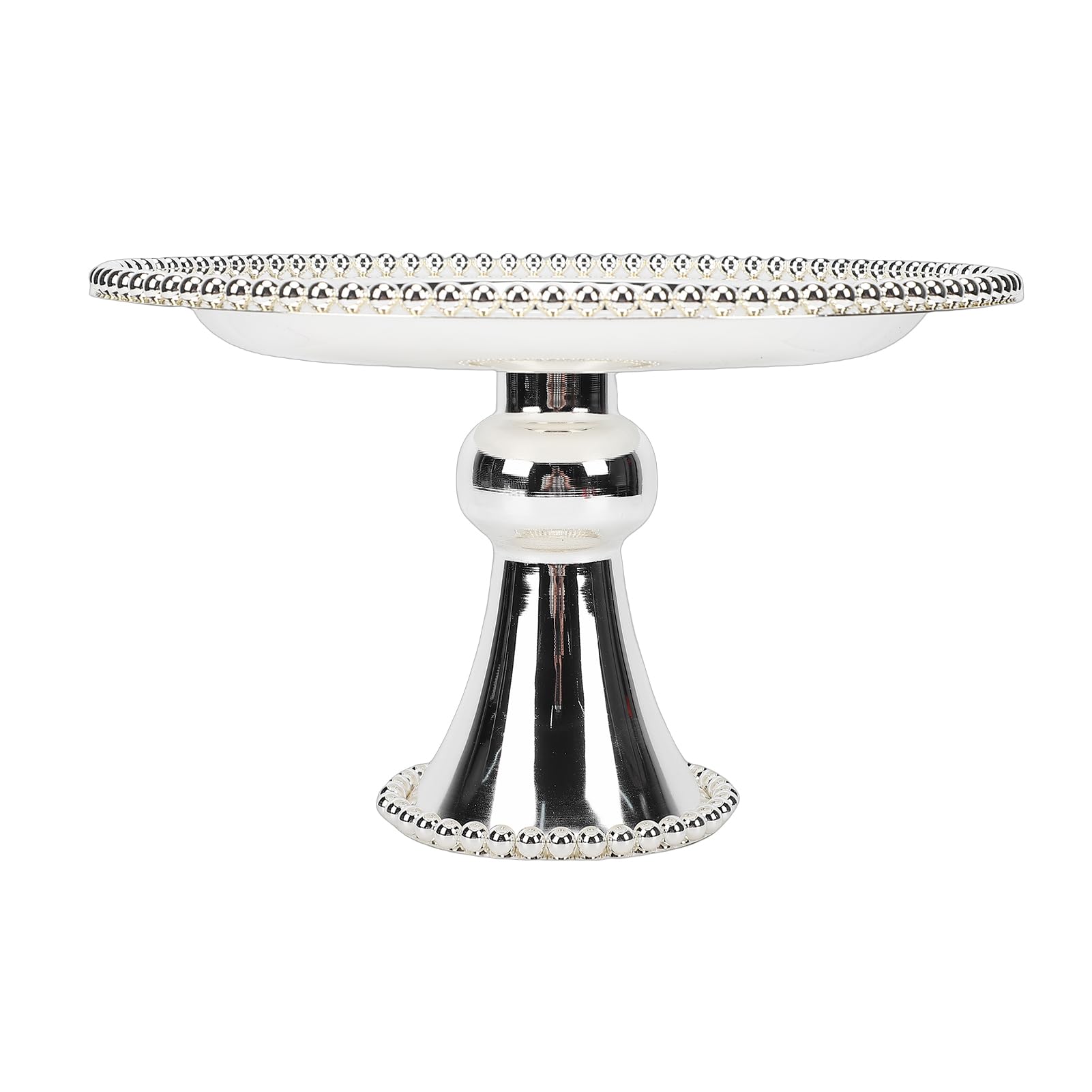 Rengue Support à Gâteau en Fer, Support à Gâteau sur Pied pour Décoration de Mariage, Plateau à en Métal à Pieds Hauts, 25 X 15,5 Cm pour Fêtes et événements