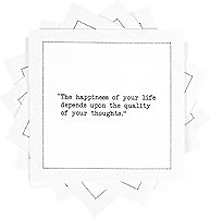 Vista 37 de Five Star Funny Snarky Quotes Servilletas de cóctel de algodón blanco 50 servilletas desechables de lujo con citas ingeniosas de bar