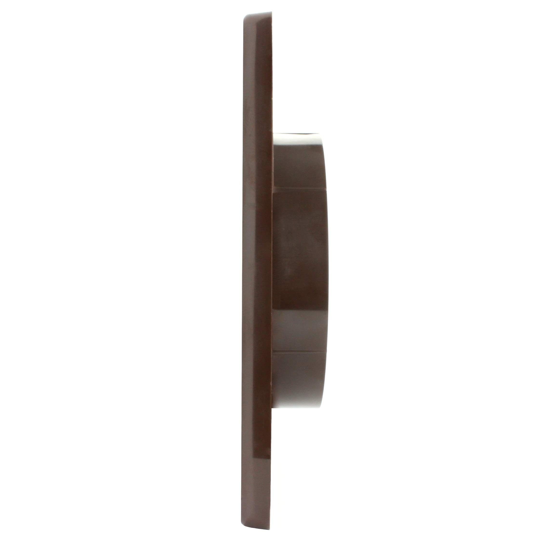Einlaufdüse Simple Für 125 Mm Rohr – Passend Für Lüftungsgitter 17 X 17 Cm