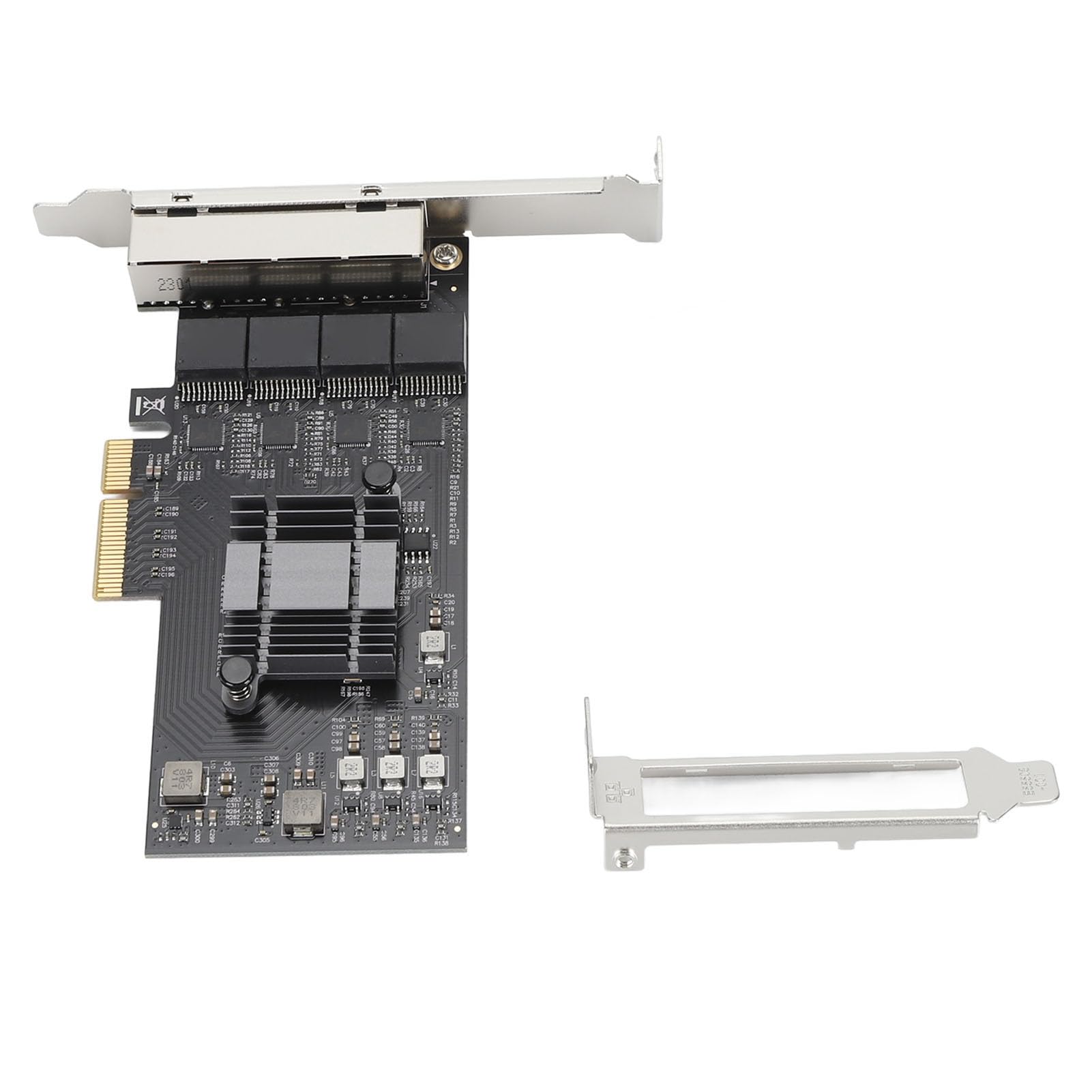 SUNGOOYUE Scheda di Rete da 2,5 GB, Design Multiporta, Adattatore di Interfaccia Ethernet da 2500 Mbps per Server, Compatibile Con/sistemi Operativi