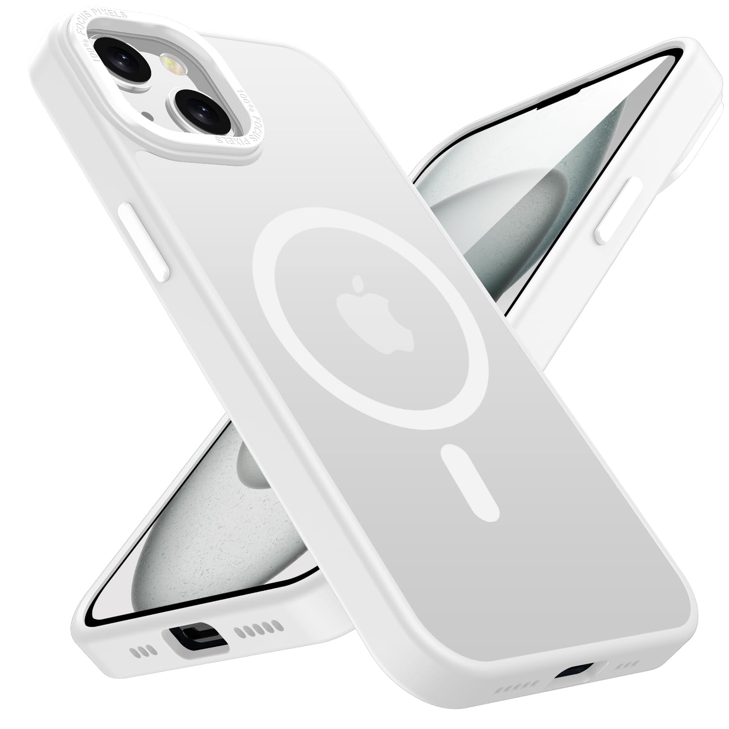 Protection antichoc iPhone 15 Plus coque transparente - 7