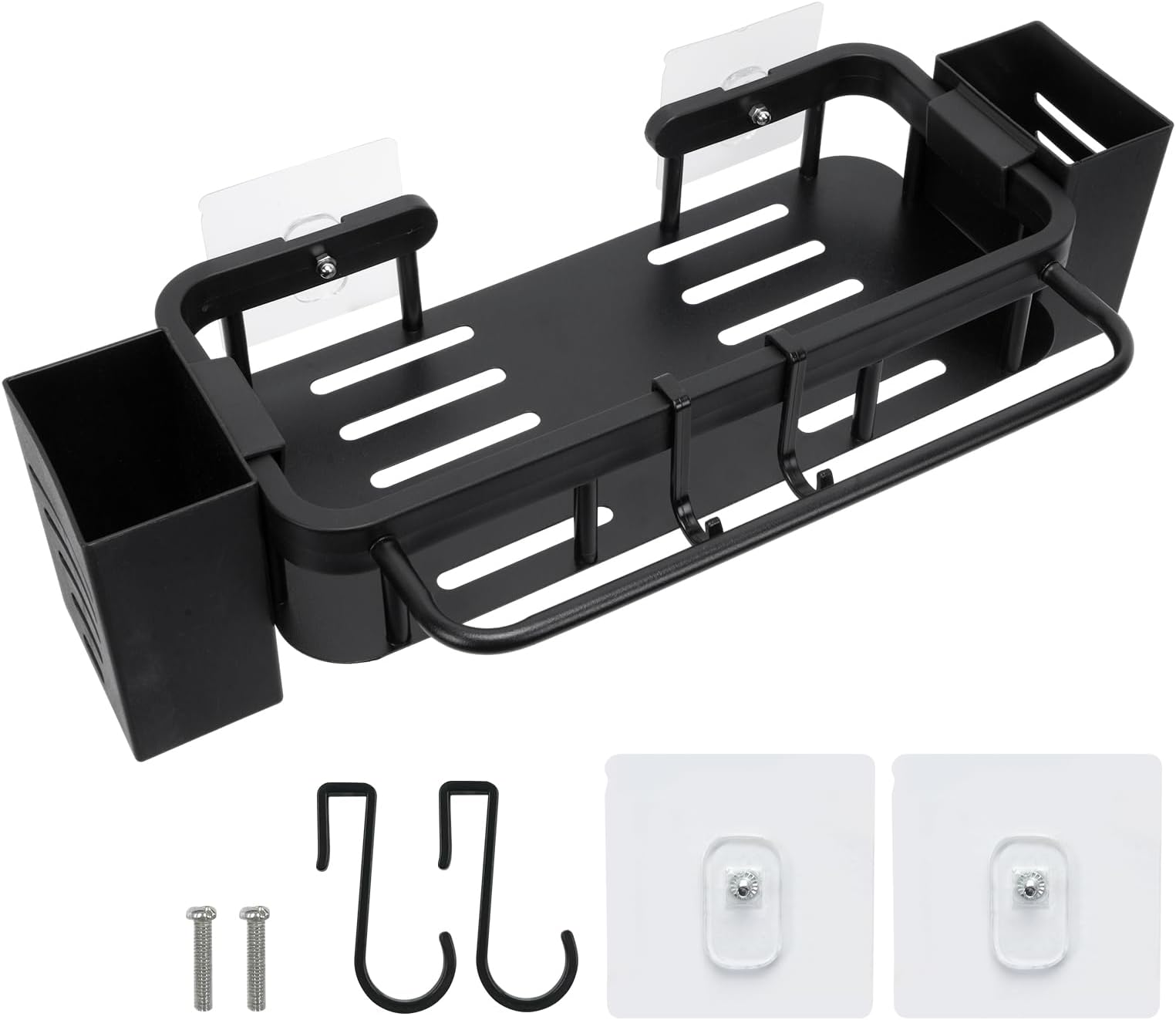 HONZUEN Porte Eponge Evier Cuisine Avec Bac Egouttoir Rangement Evier Cuisine Porte Eponge