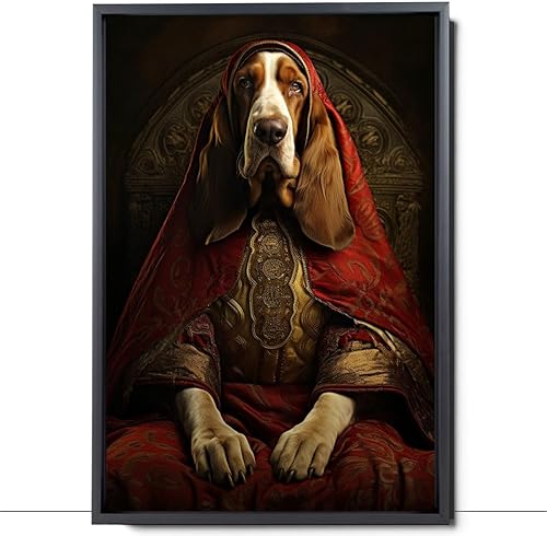 Miniatura 366 de Thuan Chow Chow Retrato de mascota con disfraz real de perro en un disfraz retrato de perro con vestimenta Retrato medieval de mascota retrato