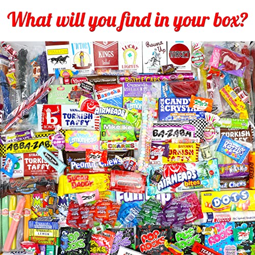 Snack Hut Retro Candy And Birthday Candy Gift Box - Vintage Candy Box - Nostalgic Assortment Boxes - Birthday Gift Ideas For Men Women & Children - Candy Gift Basket #TOP7