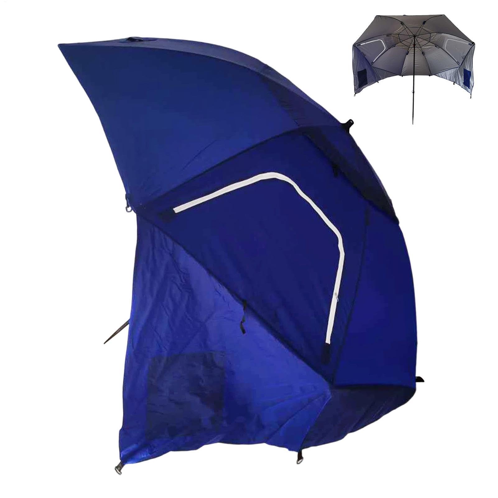 Parasol Wędkarski 2,4 m Przenośna I Osłona Przeciwsłoneczna | Parasol Plażowy Na Zewnątrz, Patio, Basen, Sport, Park, Podwórko, Kemping, Piesze Wędrówki, Podróże, Piknik, Dla Kobiet i