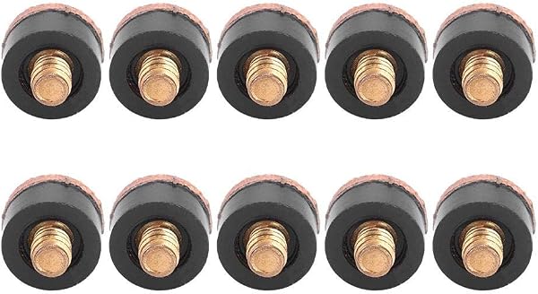 Dioche 10 Piezas Puntas de Taco de Billar, Cochecito de Billar, Piezas de Repuesto de Punta(11mm) - 5
