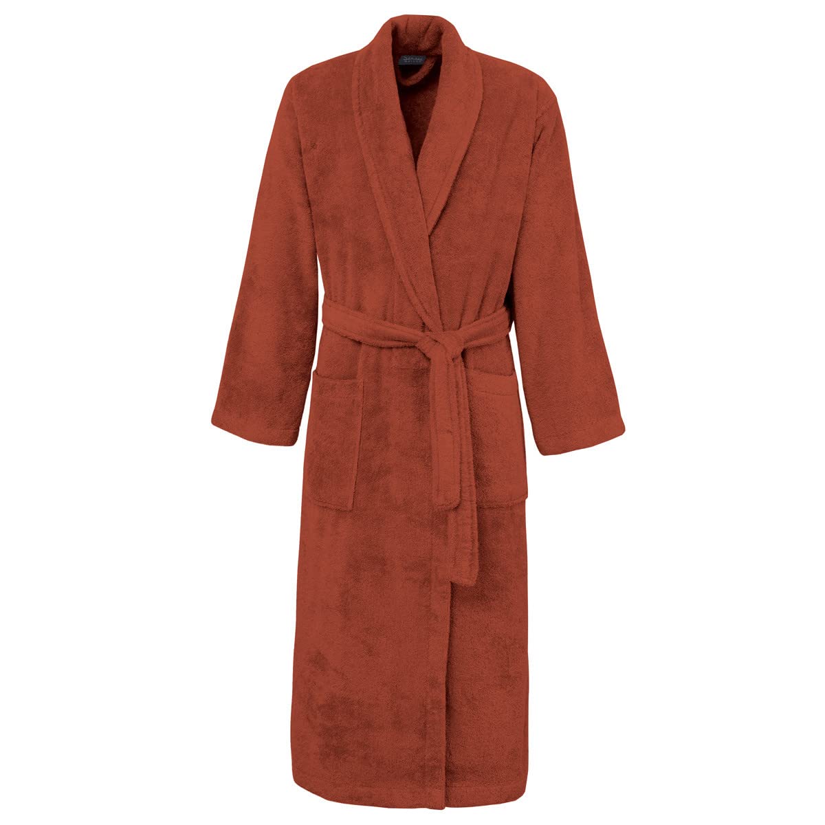 Sensei Maison - Peignoir de Bain Mixte 420g/m² Luxury COL CHÂLE - 3 - L - Terracota