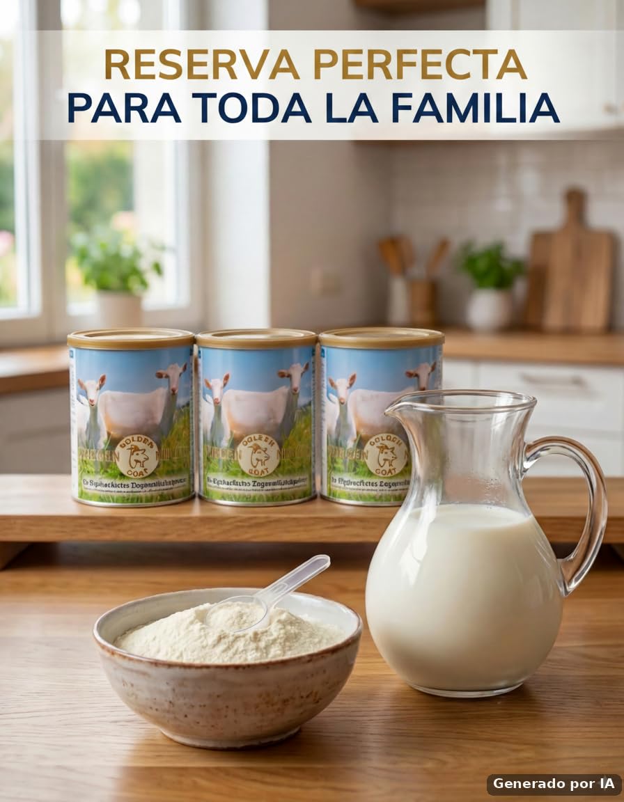 Golden Goat Leche de Cabra en Polvo 3x 400g – Nueva Zelanda