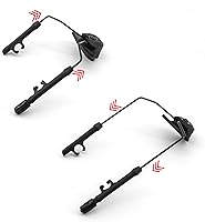 Vista 3 de Kit de adaptador de riel táctico ARC compatible con auriculares Comtac III y cascos de riel Fast ARC/M-Lok/Team-Wendy2.0 (negro)