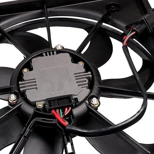 Miniatura 3 de SCITOO Ventilador de refrigeración 620-843, 1 radiador 13215, 1 apto para 2013 para V-olkswagen para Beetle 2.5L 2011-2013 para V-olkswagen para