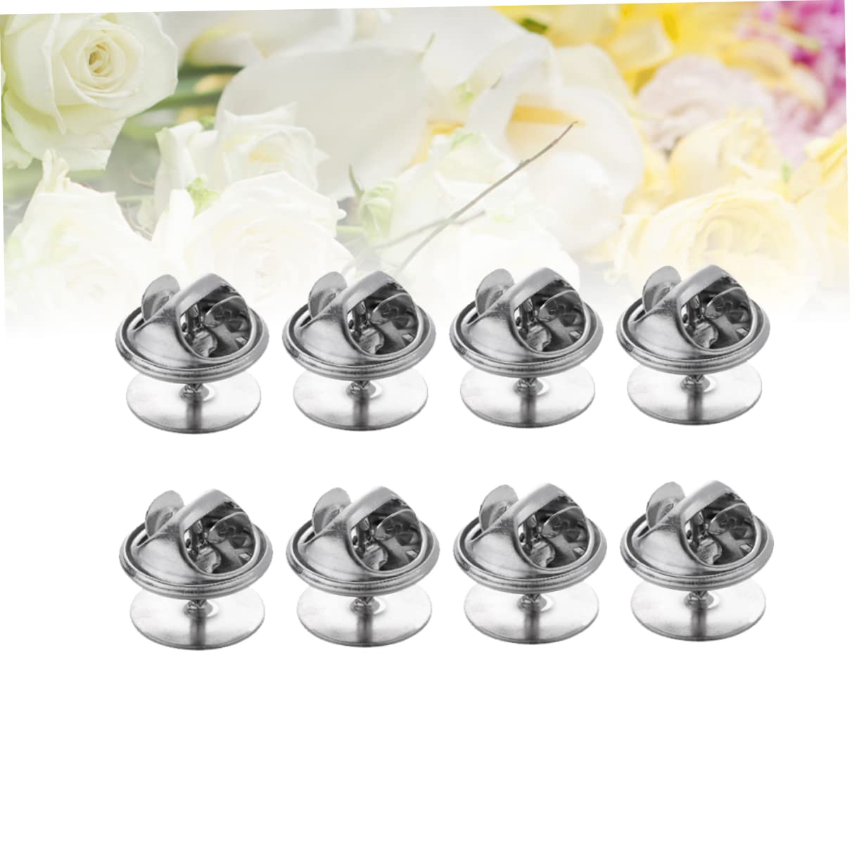 NUOBESTY 360piezas Alfileres De Seguridad Base De Para Broches Sujetadores De Solapa y Accesorios De Joyería