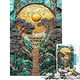 Rompecabezas difícil para Adultos de 1000 Piezas Guardián de Inari Kintsugi Rompecabezas para Adolescentes Ideal para Pasar el Tiempo en casa Un Juego desafiante 38x52cm