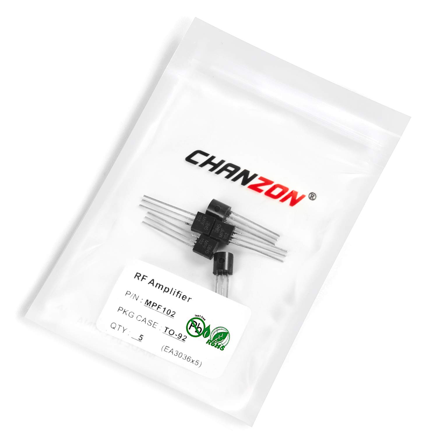 Chanzon MPF102 TO-92 Amplificatore RF Transistor 10 mA