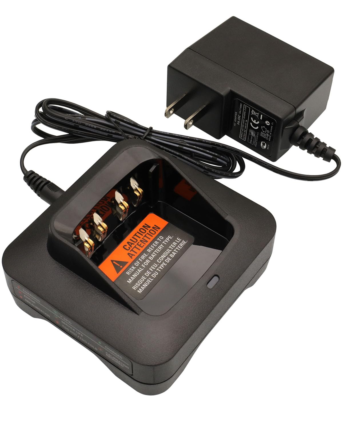 PMPN4527A - Caricatore rapido da auto DC 12 V/24 V, compatibile con Motorola R7, XPR3300e, XPR3500e, XPR3300, XPR3500, XPR7550e, XPR7350e, APX4000, R5, PMNN4409AR, PMNN4491A, PMNN4491A N4493 A