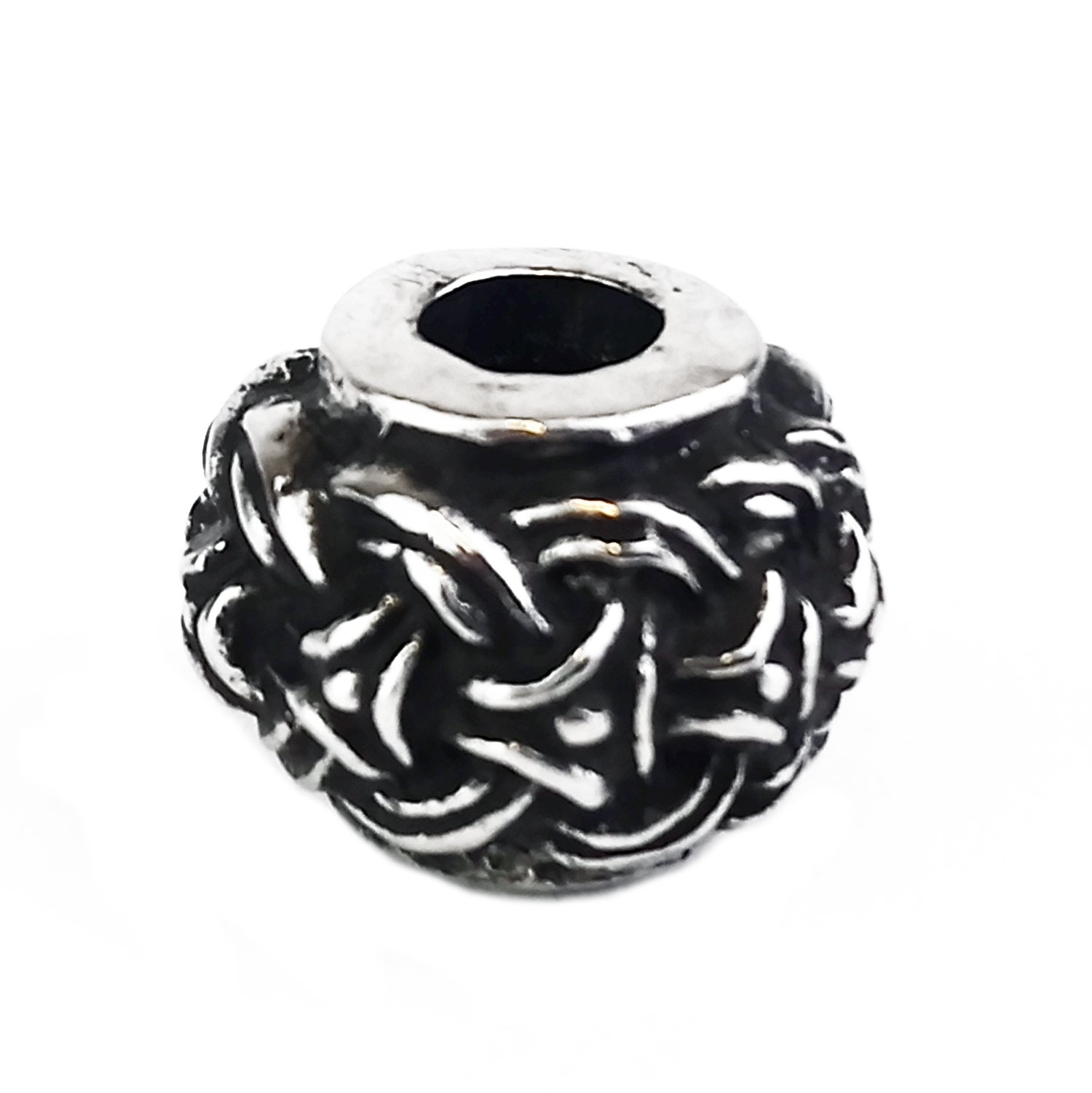 Asgard Pewter Borre Style Beard or Hair Beads Twin Packet