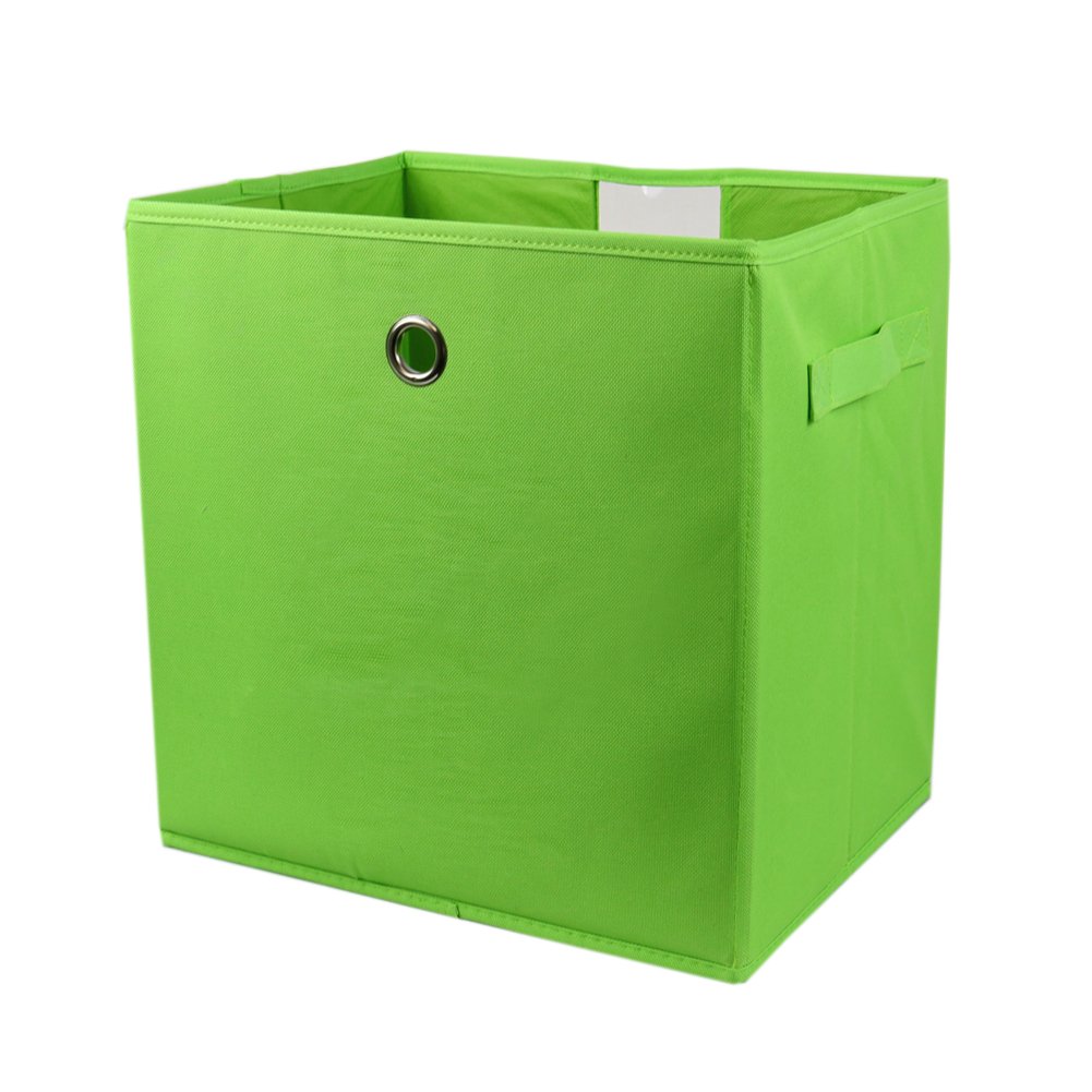 The Elixir Eco Gren Aufbewahrungskorb aus umweltfreundlichem Stoff, faltbar, mit Schublade, Grün
