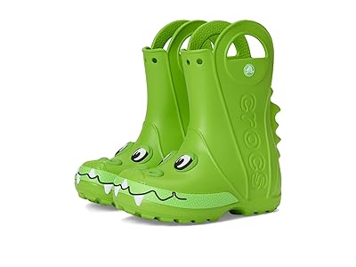 Crocs Kids Handle It Rain Boots (Toddler) Kids Shoes Crocs Green