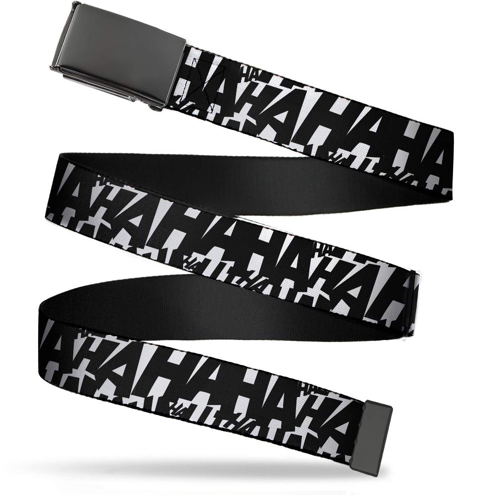 Buckle-Down - Belt Web Belt Joker 1.25" unisex-adult mens
