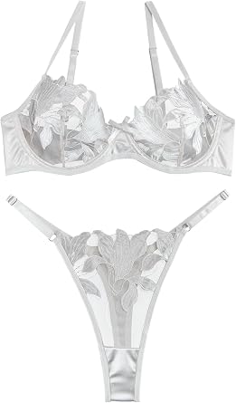 Lilosy Lingerie Set Womens Sexy Bra Panty 2 Piece