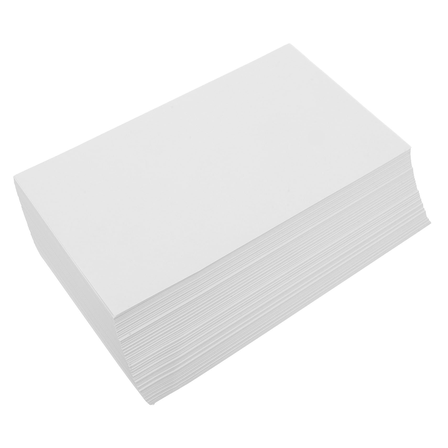 Healeved 500 Blatt Dickes Druckerpapier 70g Din 240x140mm Mehrzweck Kartonpapier Blankopapier für Büro Selbstgemacht und Laserdrucker