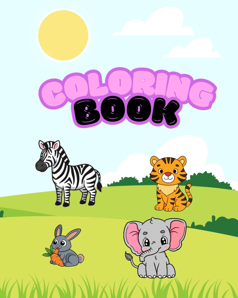 Coloring Book: Animal Alphabet For Coloring And Learning