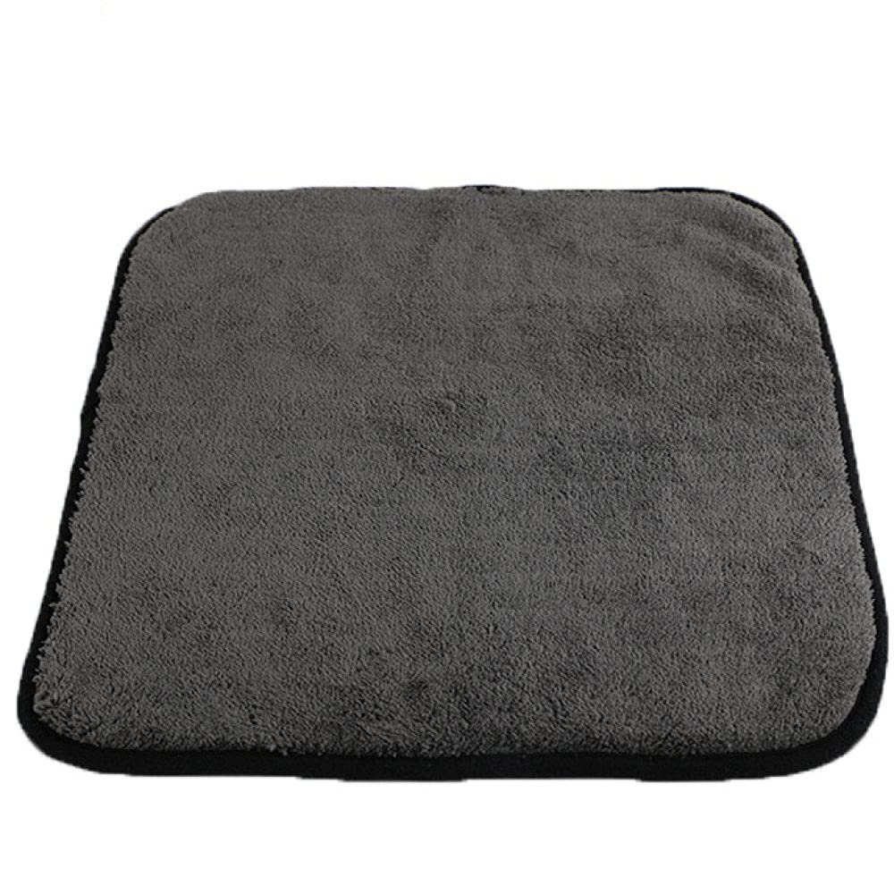 Toalla de lavado de autos 1200GSM Toalla de microfibra gruesa para lavado de autos Limpieza de autos Toallas de secado Detalle Trapos de paño de pulido para autos Vidrio de cocina 40x40cm, 1 paquete