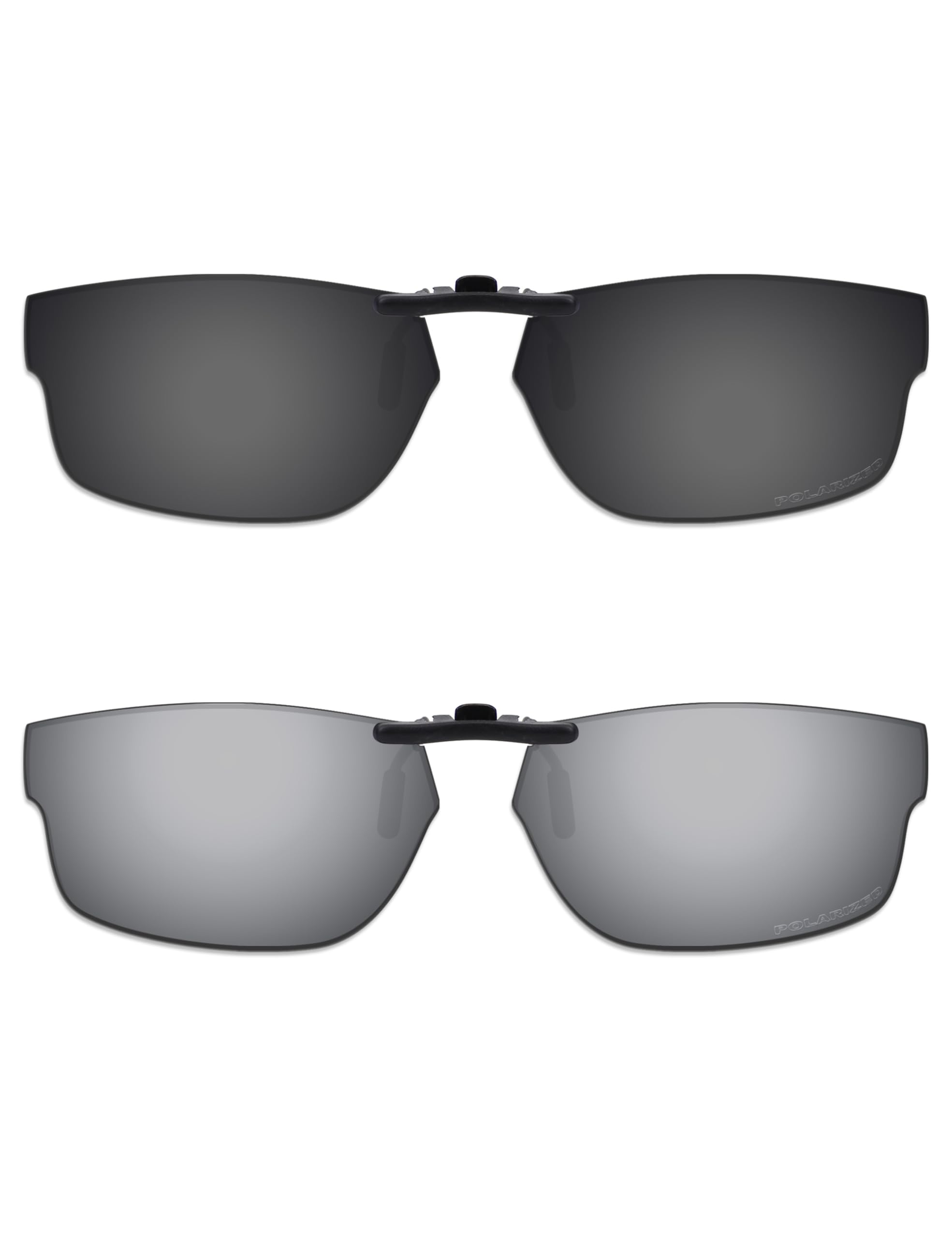 ThunderClap Gafas de sol polarizadas con clip para Oakley Socket 5.5 OX3218 de 54 mm, para hombres y mujeres, protección UV