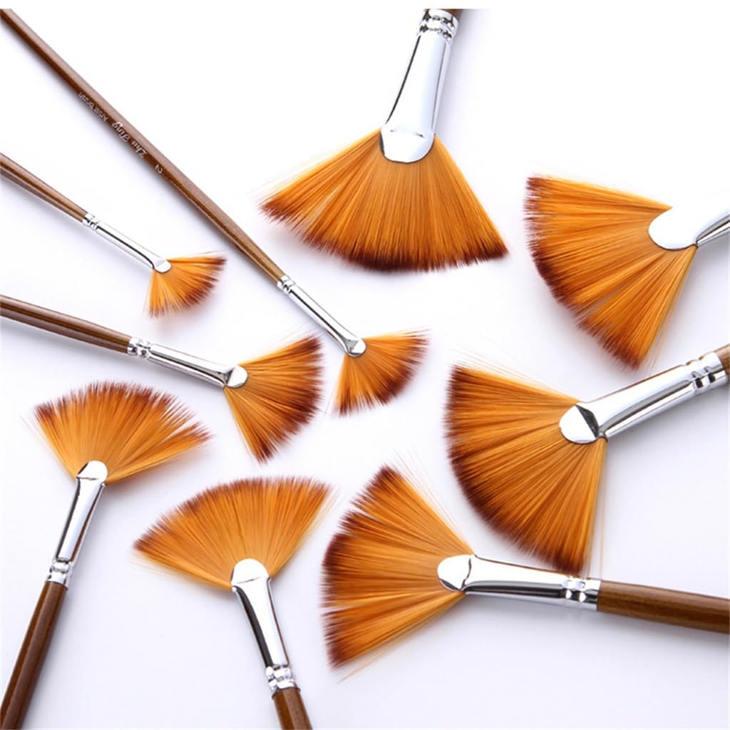 XBTGS Set di pennelli in nylon con setole smerlate, in lino, a forma di stella a cinque punte, 38,5 x 17 cm, stella a cinque punte bianche 4-38,5 x 17 cm, stella a cinque punte bianche 4-38,5 x 17 cm
