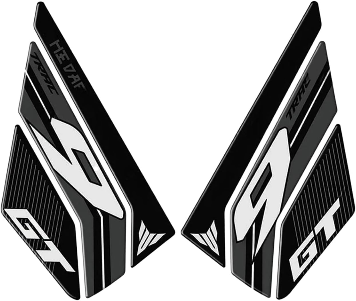 Motorcycle Tank Sticker Motorcycle Fuel Tank Pad Sticker Oil Gas Cap 3D Decal Protector for Tracer 9GT Tracer 900 2021 2022 2023.