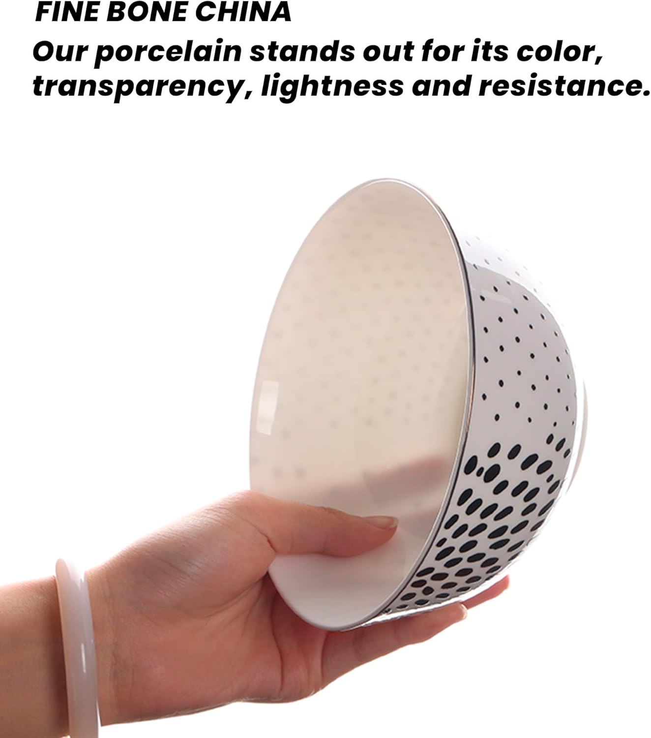 Plates and Bowls Sets for 4, 16 piece Dinnerware Set, Ceramic Plates and Bowls Set, Round Dinner Set with Mugs, Dishwasher Microwave Safe, Dishware Sets, Bone China Dinnerware Sets by KOKEN