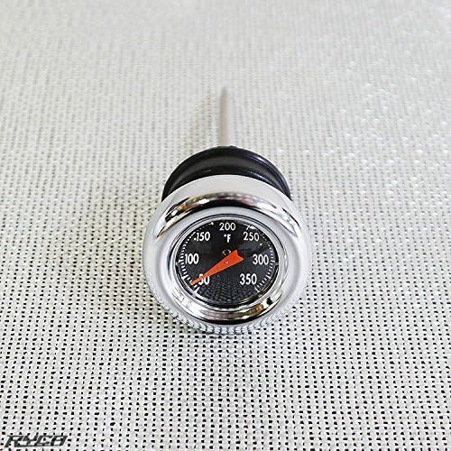 Sportster Oil Tank Filler Plug With Temperature Gauge Shovelhead Auto