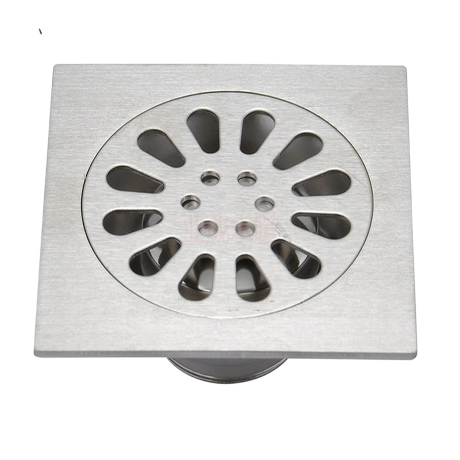 Cleufwko One Color Stainless Steel Sus304 10X10cm Kitchen Filter Strainer Shower Floor Drain Bathroom Cover