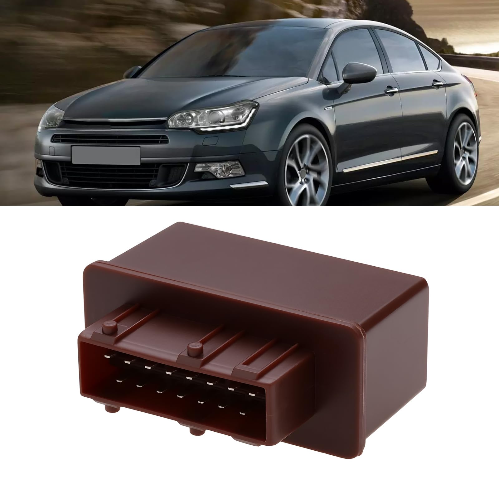 Relè pompa carburante auto 9629945980 compatibile con Peugeot 106 206 306 19207L, 9642204080, 96299459