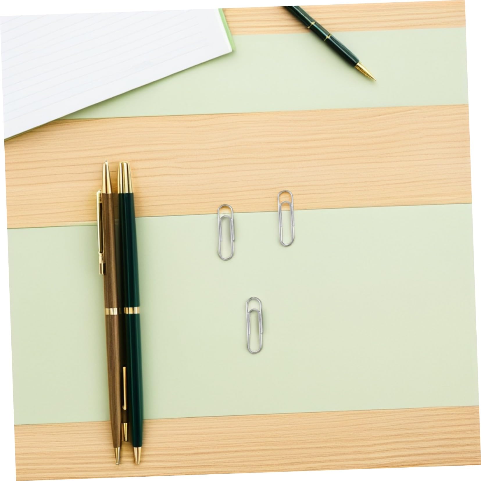 Artibetter 2sätze Büroklammern mit Halter Kleine Rutschfeste Metallklammern für Papier Originelle Bastelklammern als Lesezeichen fürs Büro und Kreative Projekte
