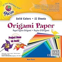 Algopix Similar Product 5 - Pacon Origami Paper, Pack Of 55 Sheets
