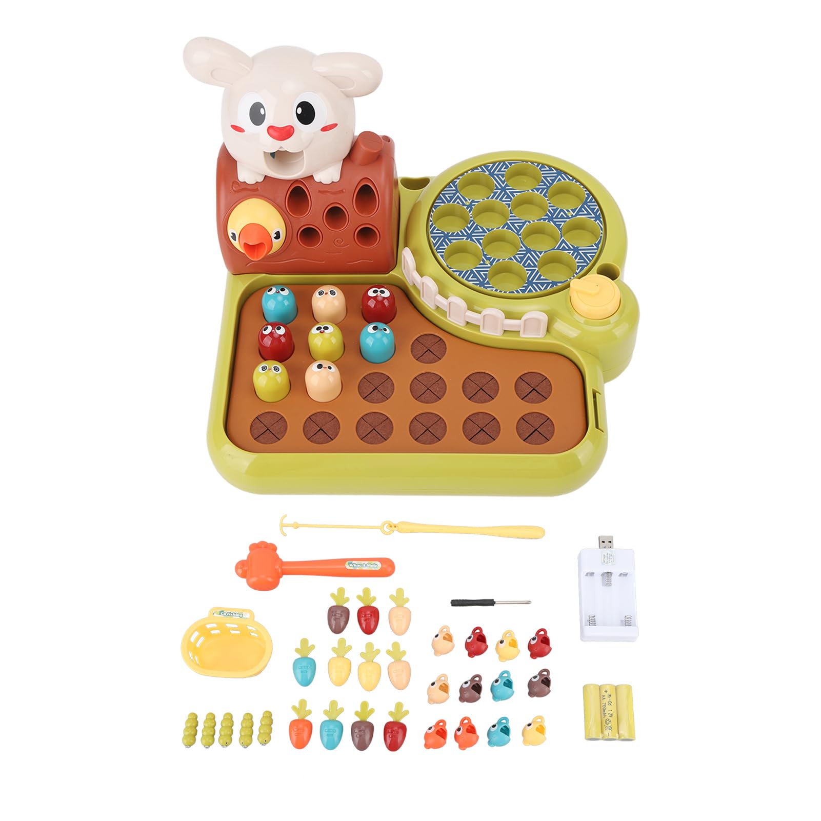 Whack Game Toy Divertente Giocattolo Educativo Interattivo Multifunzionale 4 in 1 per Bambini a Casa e in Classe