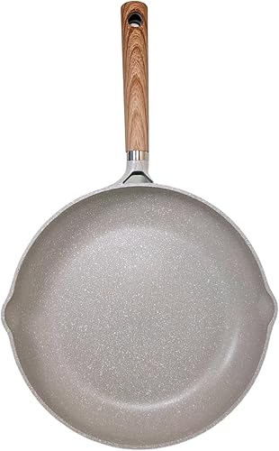 Colección de utensilios de cocina Masterclass Premium sartén de 8 pulgadas, sartén de 9.5 pulgadas o sartén de 11 pulgadas (gris claro, sartén de 11