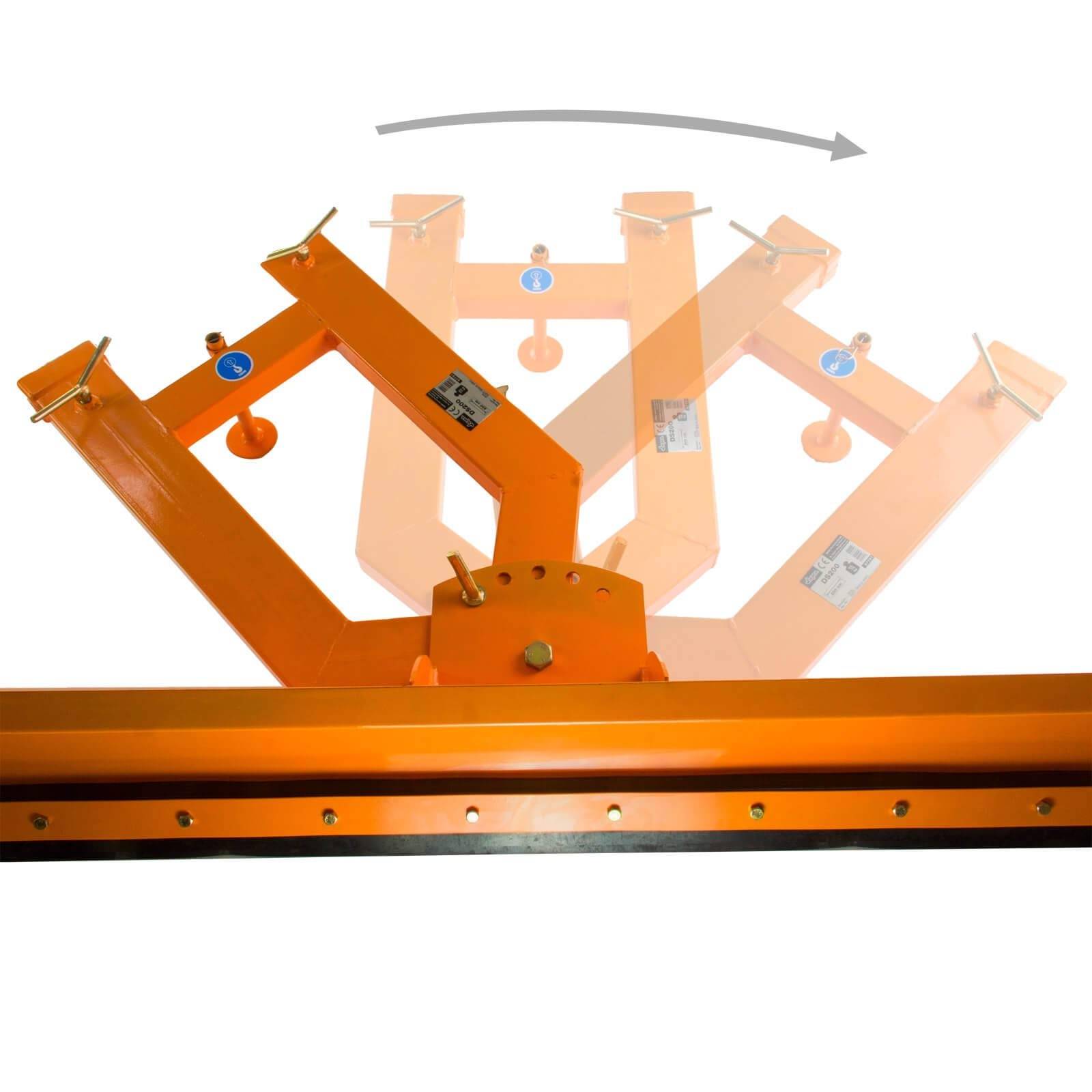 DEMA Schneepflug für Stapler DS200