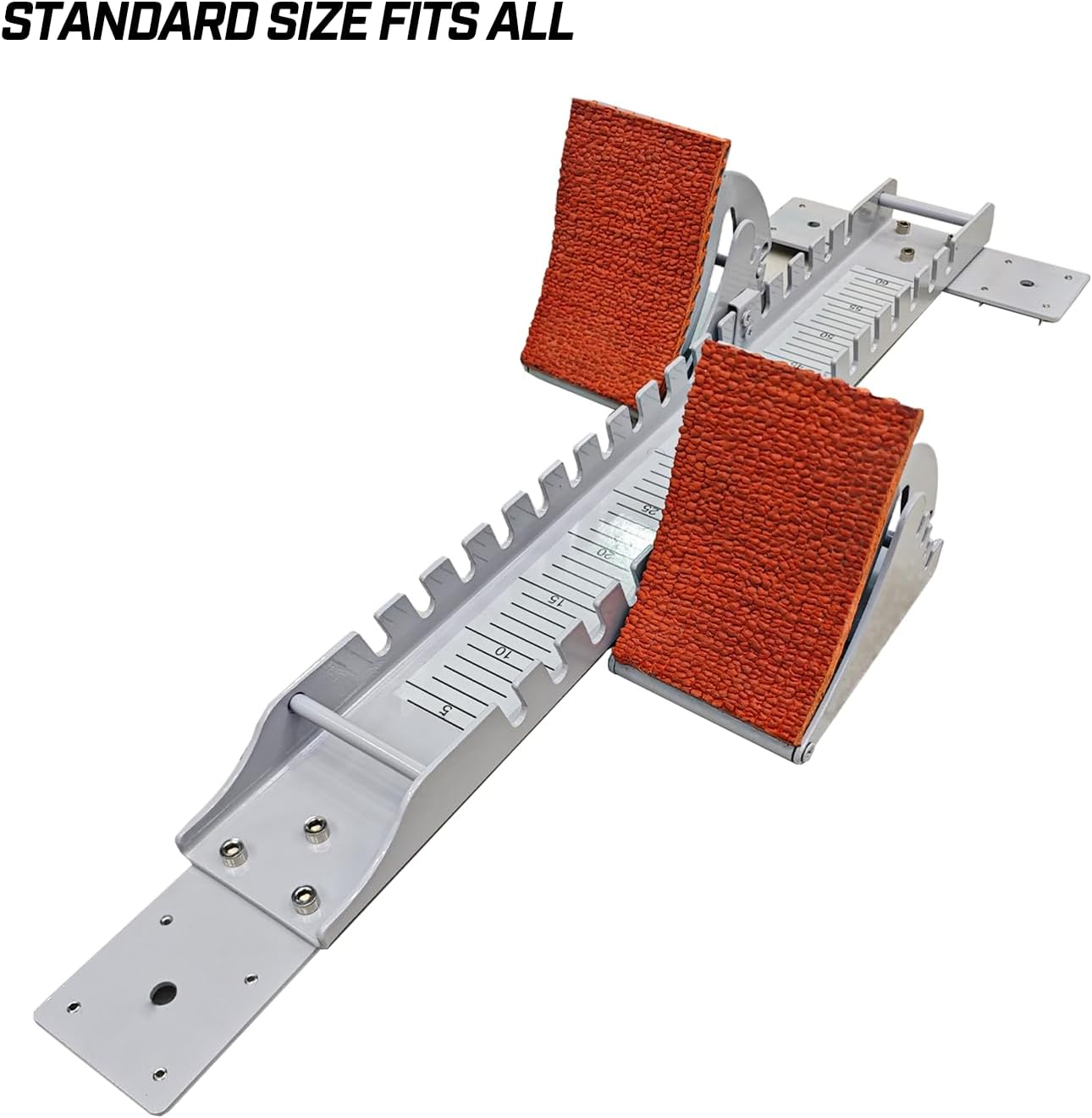 Multi-Function Lightning Starting Block Sprinter Pedals,6 Angle Adjustable Sprinters for Track and Field