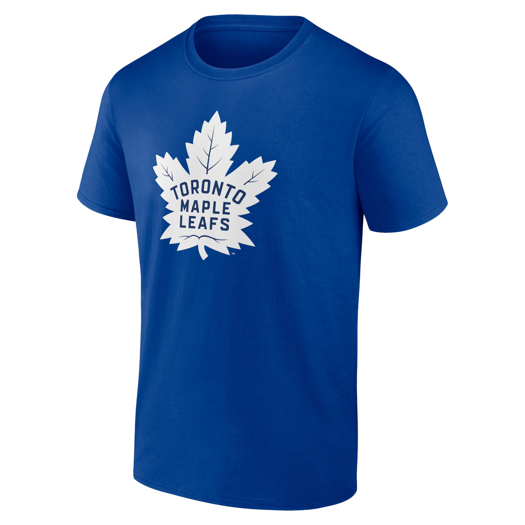 Fanatics Unisex Royal Blue Nhl Toronto Maple Leafs Value Primary Grapic Logo T-Shirt Xxl
