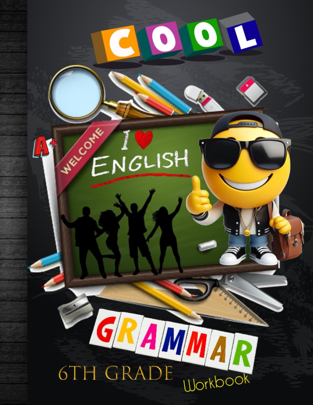 6th Grade English Grammar Workbook: American English Language Arts ELA Writing Homeschool Curriculum for Grade 6 Level Student Classroom Practice ... Assessment and End-of-Year Elevation Form