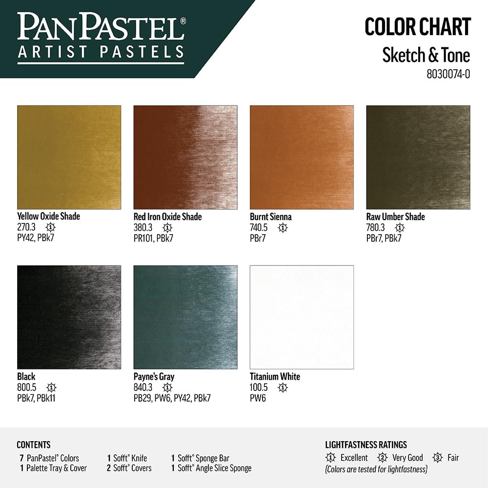 パンパステル　PANPASTEL 21個セット パンパステル PANPASTEL 21個セット Panpastel Soft Pastel Sets