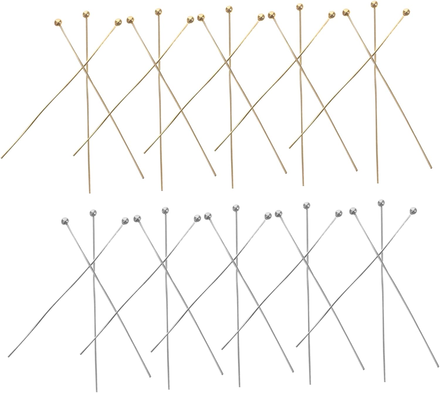 DIY Beaded Jewelry Kit 400pcs Corsage Pins Ball Head Pins for Earring Making Bracelet Charms