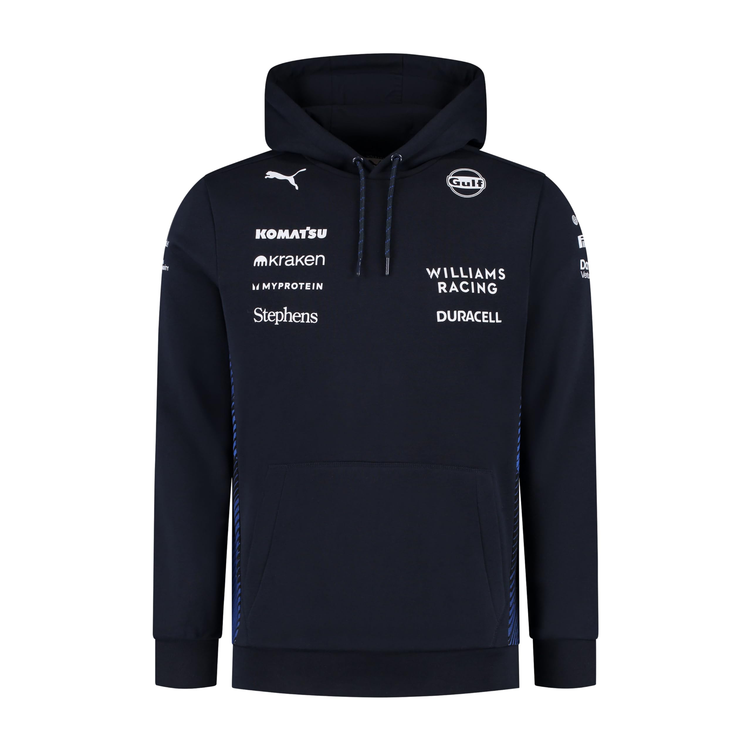 PUMA Williams Racing Formula 1 Men's 2025 Team Hoodie - Navy - Size: M