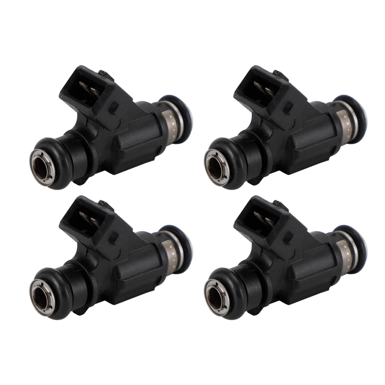 A-Premium Fuel Injectors 4-PC Set - Compatible With Mercury Mariner 2002-2006 2.3L Outboard Motor (Replaces #25335288)